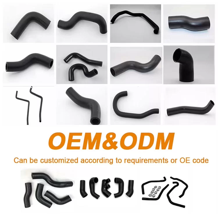 Auto Black Elbow EPDM Rubber Hose Pipe Coolant Elbow Ra gallery