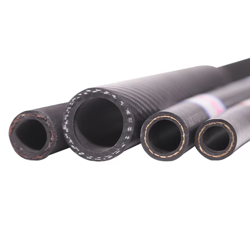 Black Hydraulic Oil Fuel Hose High Pressure Fuel Line N gallery