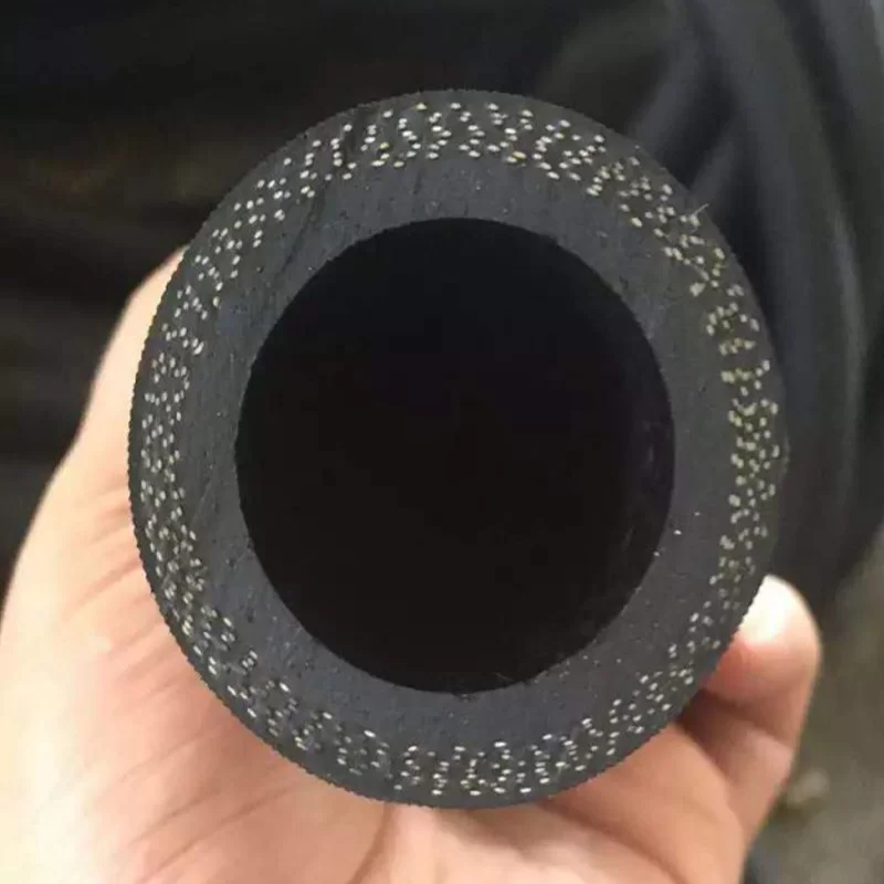 Black Hydraulic Oil Fuel Hose High Pressure Fuel Line N gallery