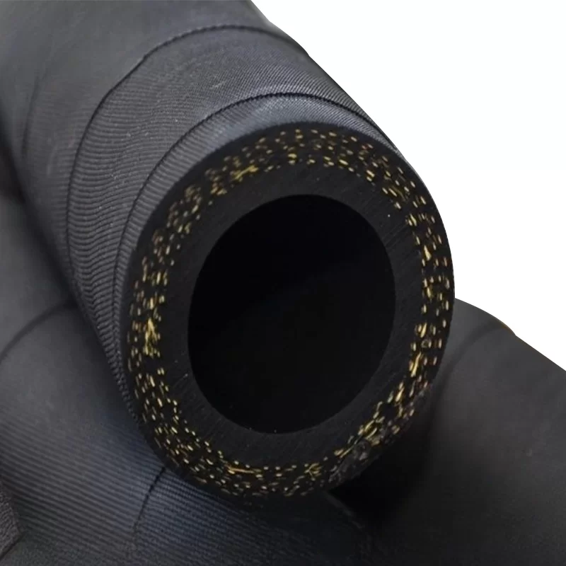 Black Hydraulic Oil Fuel Hose High Pressure Fuel Line N gallery